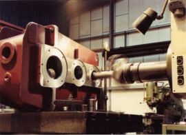 Gearbox for Overhead Crane on Scharmann FB75 Borer